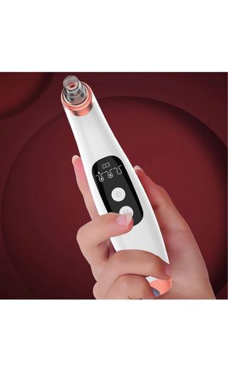 Extractor Puntos Negros Eléctrico Blanco/Dorado