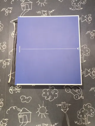 Mini mesa de ping pong plegable per a nens petits