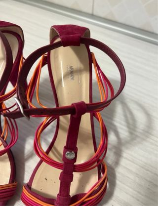 Sandali Armani tacco alto n.40
