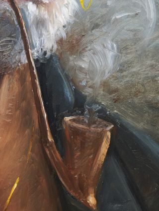 Dipinto olio su masonite firmato Renato Cocozza