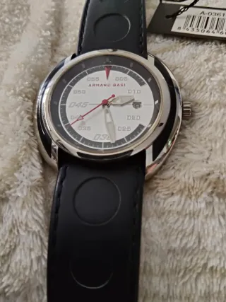 Reloj Armand Basi Negro y Plateado