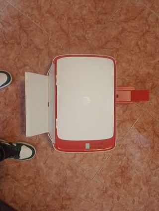 Impresora HP Blanca con Escáner