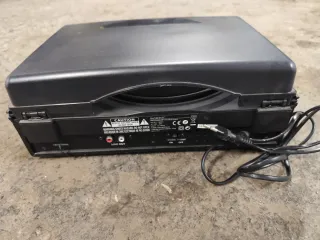 Tocadiscos Multimedia Sunstech Negro