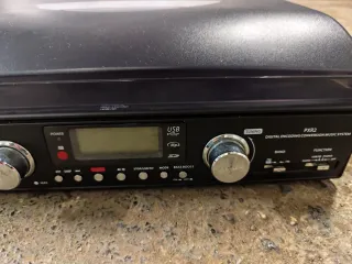 Tocadiscos Multimedia Sunstech Negro