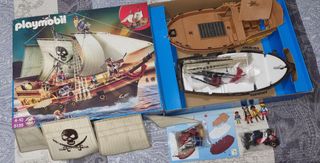 Barco Pirata Playmobil 5135 con caja  Completo
