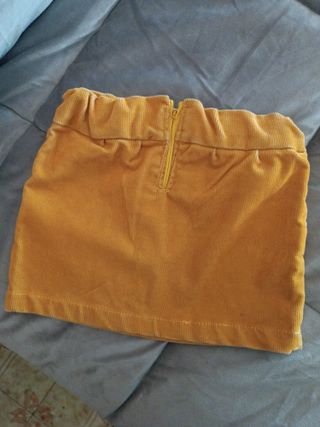 Gonnellina Tuc Tuc bimba velluto a costine