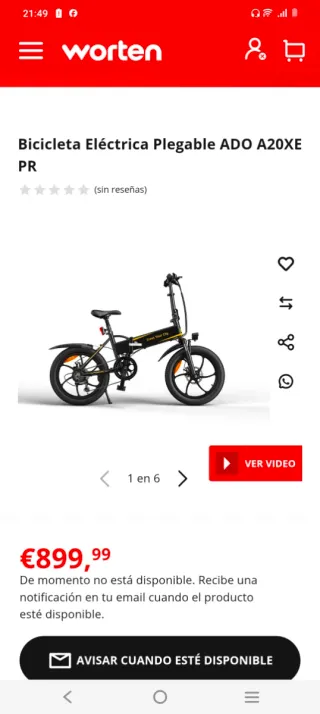 Bici Eléctrica Cross Your City