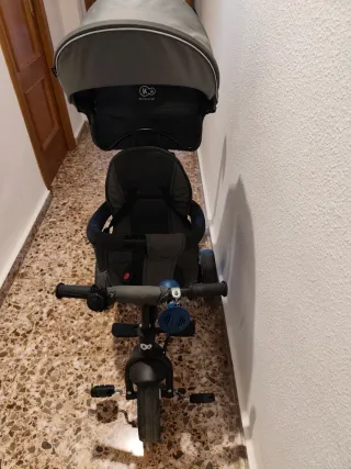 Triciclo Kinderkraft gris