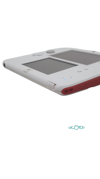 Consola Nintendo 2DS Blanca y Roja con caja