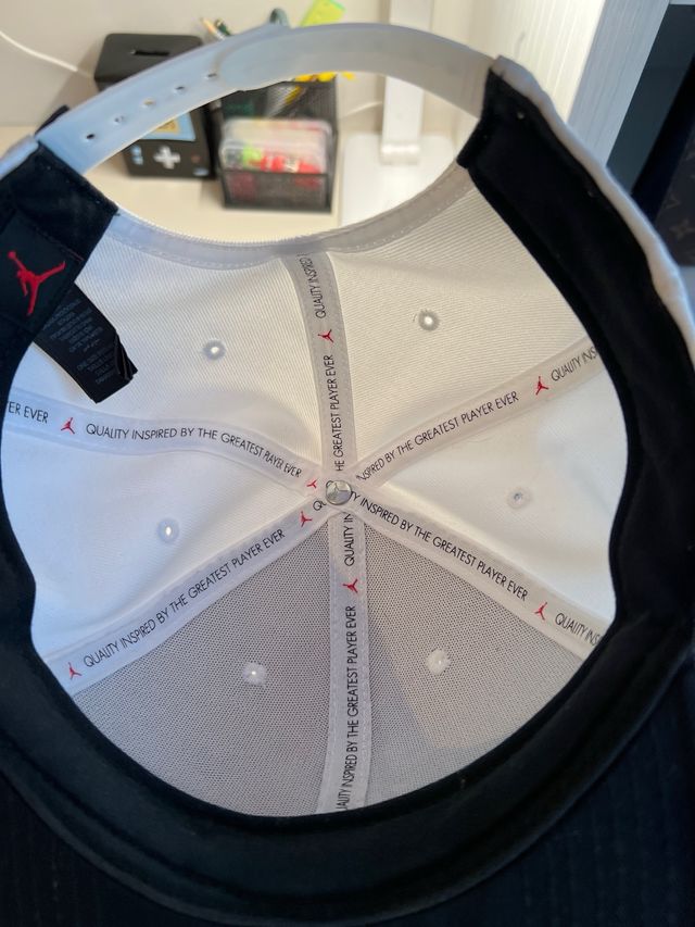 Cappellino Jordan nero e bianco