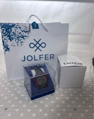 Reloj Digital Calypso Negro y Rojo