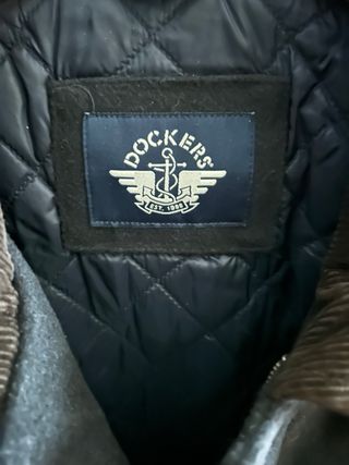 Chaqueta Dockers Azul Corta