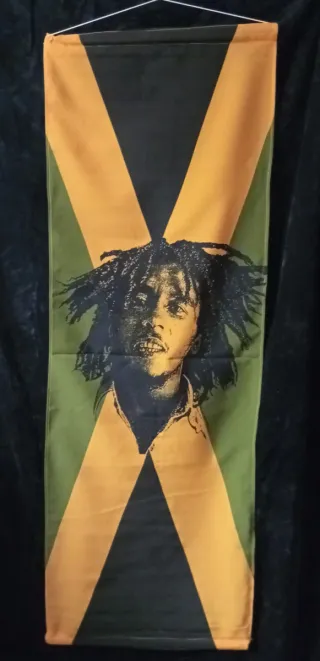 Tapiz Rasta Bob Marley Bandera Jamaica Rastafari