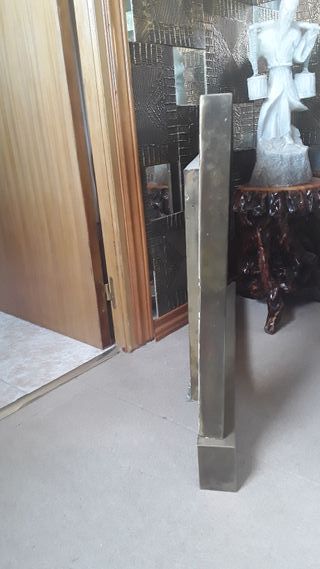 Embocadura de chimenea latón antigua rivas-aluche