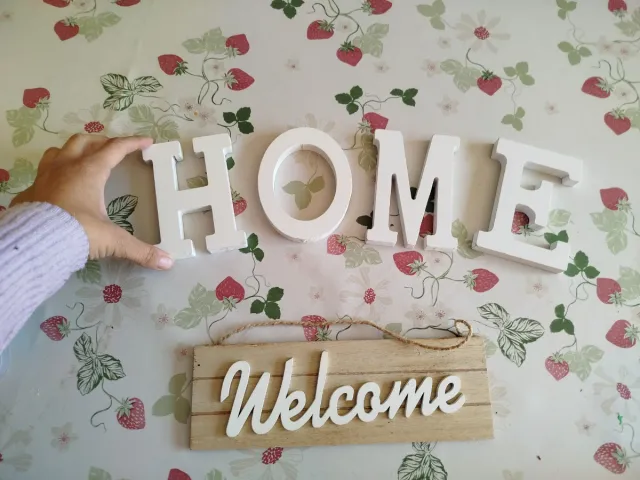 Decoración HOME y Welcome