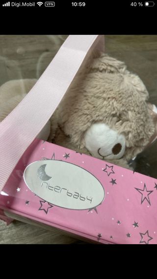 Manta y peluche regalo bebé