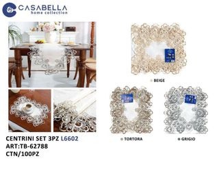 Centrini Set 3pz L6602