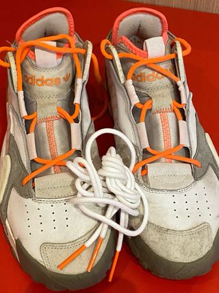 Zapatillas Adidas NMD R1 Naranja Blanco