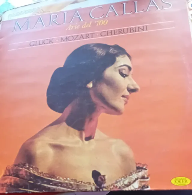 Maria Callas Vinile Arie del 700 vintage anni 80