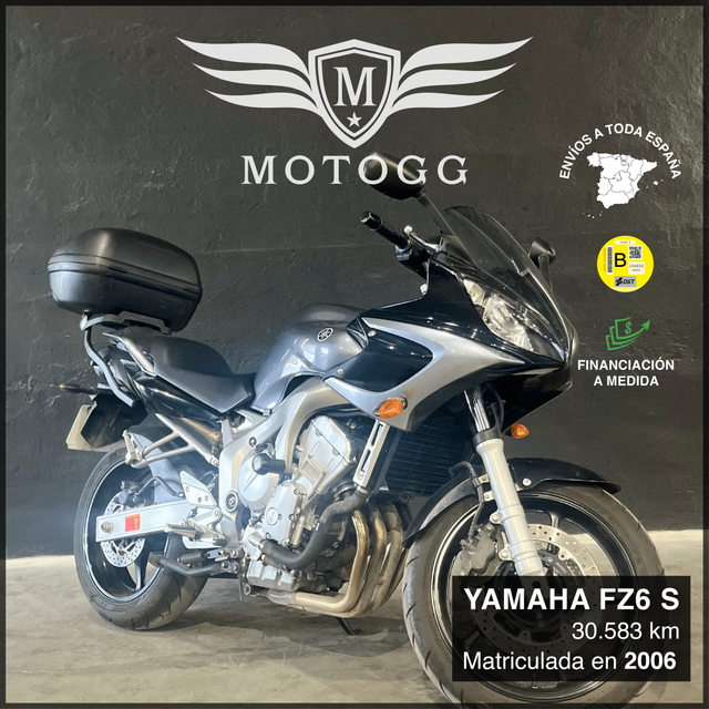 YAMAHA FZ6 S FAZER 2006 - 30.583 km