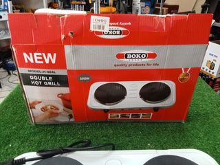 Piastra doppia elettrica