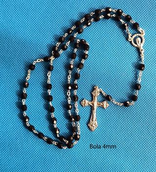 Rosario Cristal Tallado 10mm Reflejos