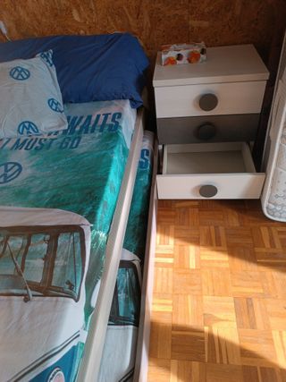 Cama nido 80cm con mesilla