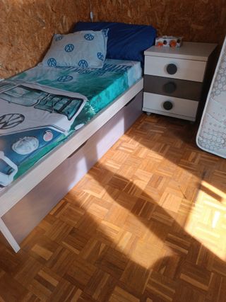 Cama nido 80cm con mesilla