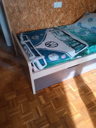 Cama nido 80cm con mesilla