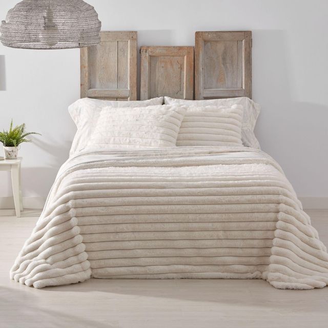 COMFORTER DELUXE BURRITO BLANCO PARA CAMA DE 150cm