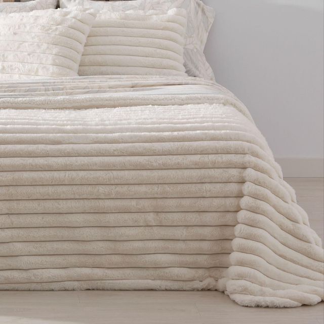COMFORTER DELUXE BURRITO BLANCO PARA CAMA DE 150cm