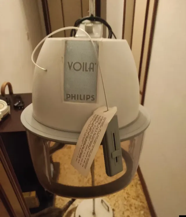 Casco Asciugacapelli Philips Voilà Anni 80