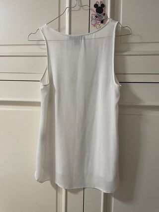 Blusa blanca Primark talla M