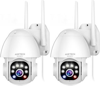 Cámara de vigilancia para exteriores AUKTECH 2K