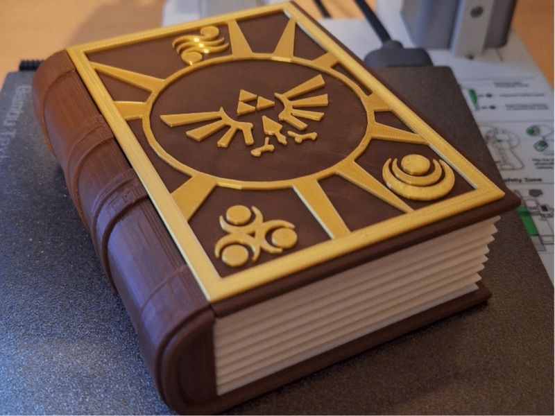 Imagen de Cajita Libro Zelda Hylian