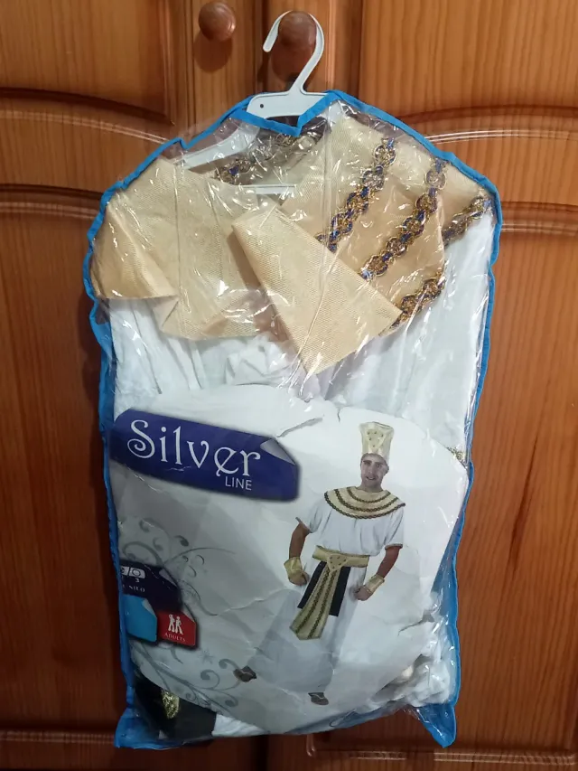 Disfraz Rey Egipcio Talla Única Dorado