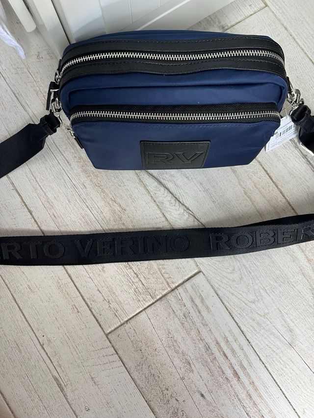 Bolso Roberto Verino Azul Noche