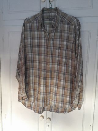 Camisa de cuadros Eddie Bauer Talla L
