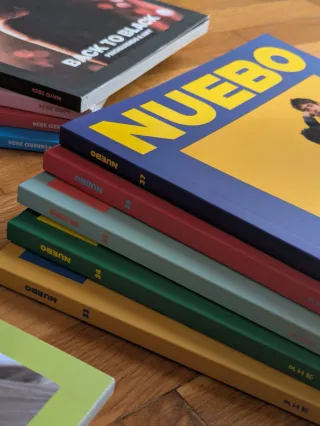 Lote de revistas Nuebo. Cultura, música, cine, tv