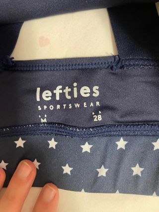 Conjunto deportivo Lefties estrellas azul