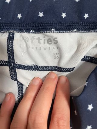 Conjunto deportivo Lefties estrellas azul