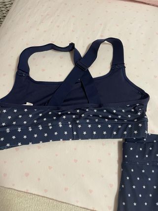 Conjunto deportivo Lefties estrellas azul