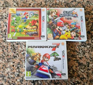 Lote 3 giochi 3DS