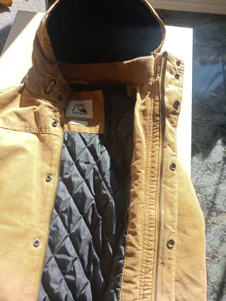 Cazadora Quiksilver Beige Talla 14