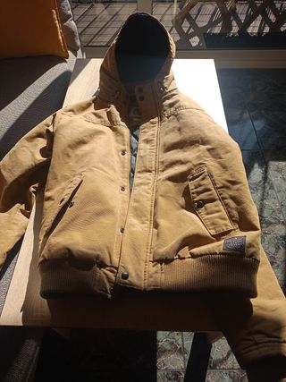Cazadora Quiksilver Beige Talla 14
