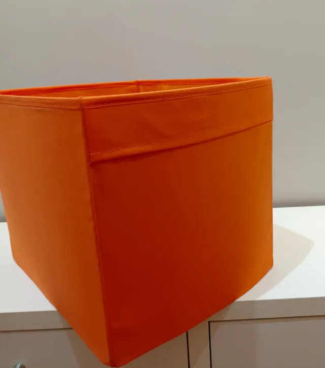 Organizador de tela naranja Ikea