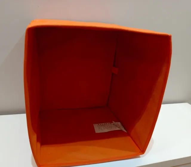 Organizador de tela naranja Ikea