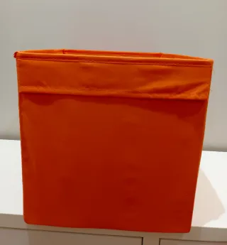 Organizador de tela naranja Ikea