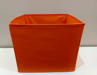 Organizador de tela naranja Ikea