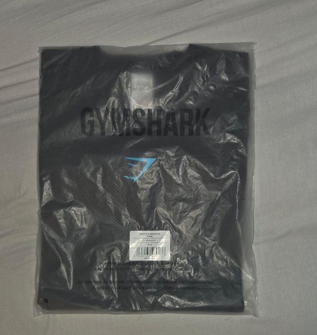 Gymshark Onyx 5.0 Camiseta sin mangas Negra Talla